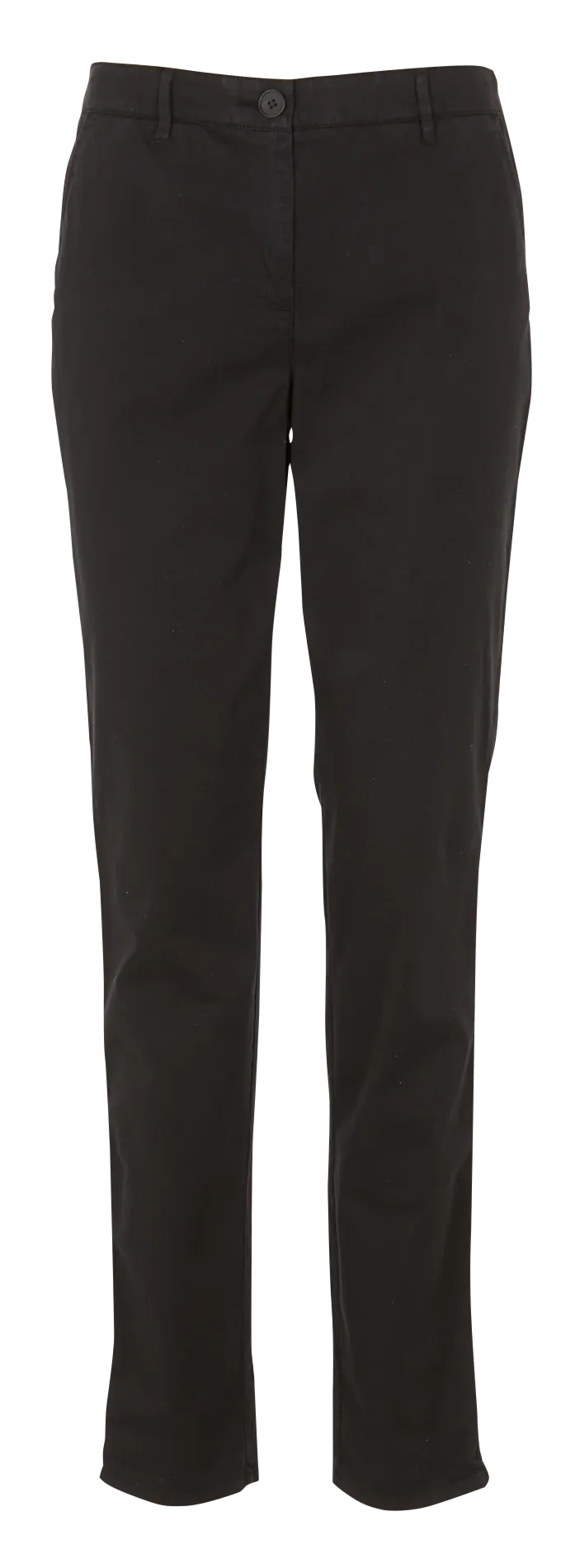 ADELMOB - Pantalón chino de mezcla de algodón en negro