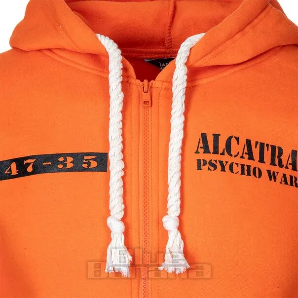 Banned Sudadera Con Capucha De Alcatraz (Naranja)