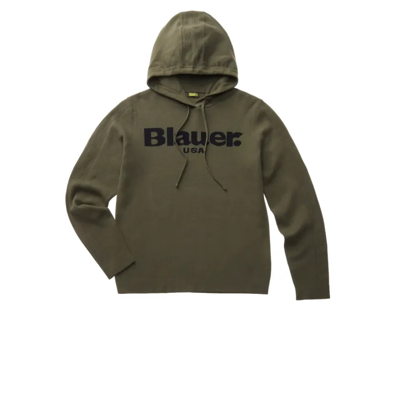 BLAUER JERSEY CON CAPUCHA PARKER