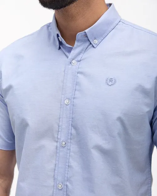 Camisa Hombre Connor Azul Oxford