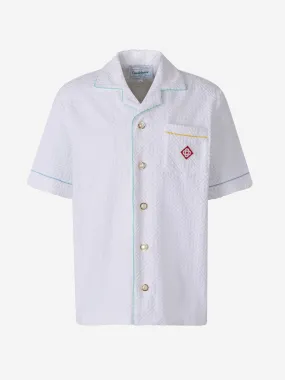 Camisa Texturizada Monograma