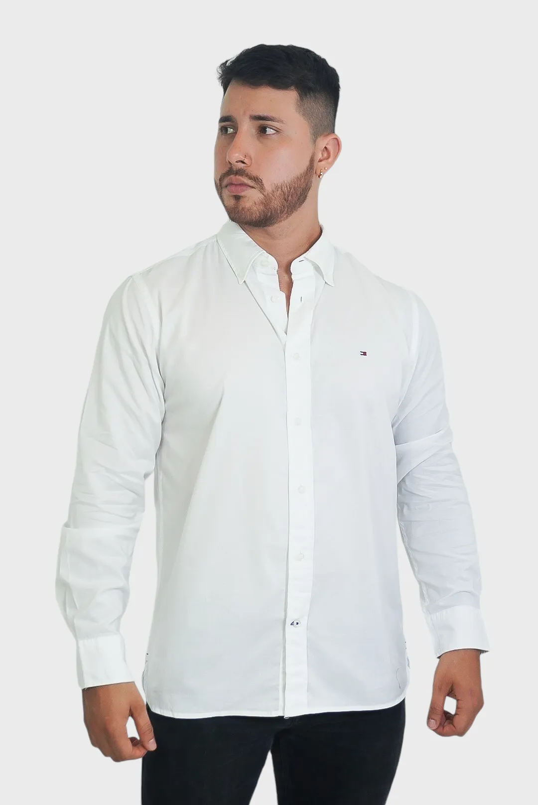 Camisa Tommy Hilfiger Regular White