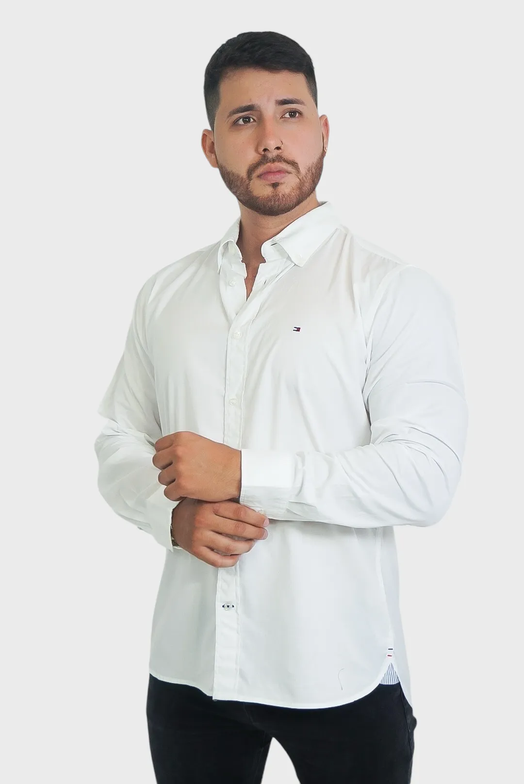 Camisa Tommy Hilfiger Regular White