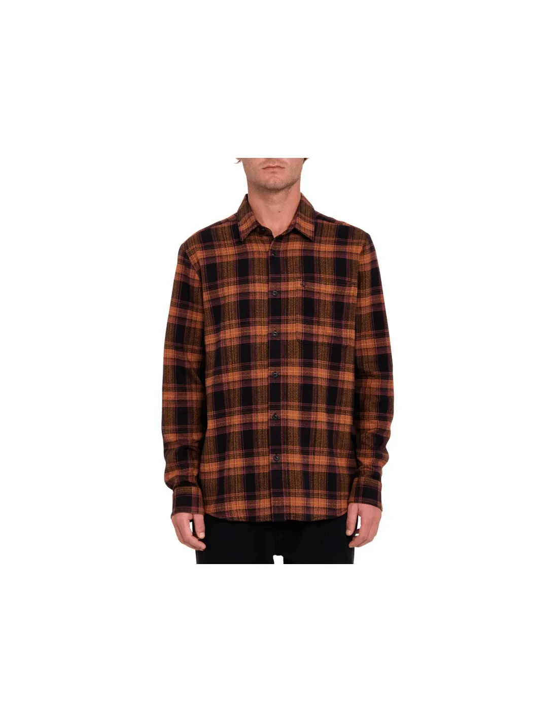 CAMISA VOLCOM BAYSTONE FLANNEL LS 