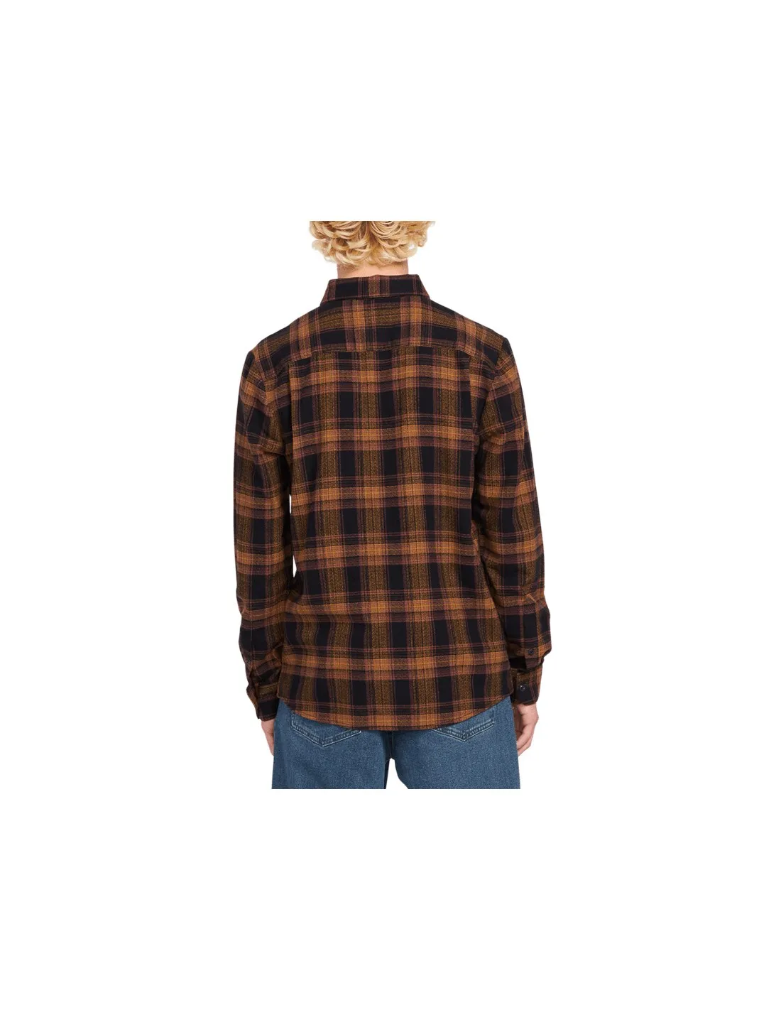 CAMISA VOLCOM BAYSTONE FLANNEL LS 