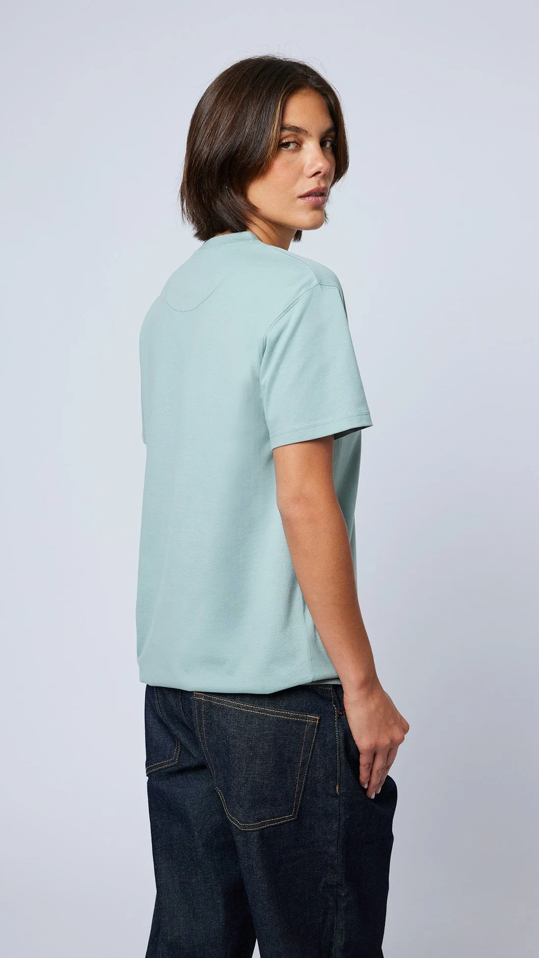 CAMISETA BANANA POCKET MENTA