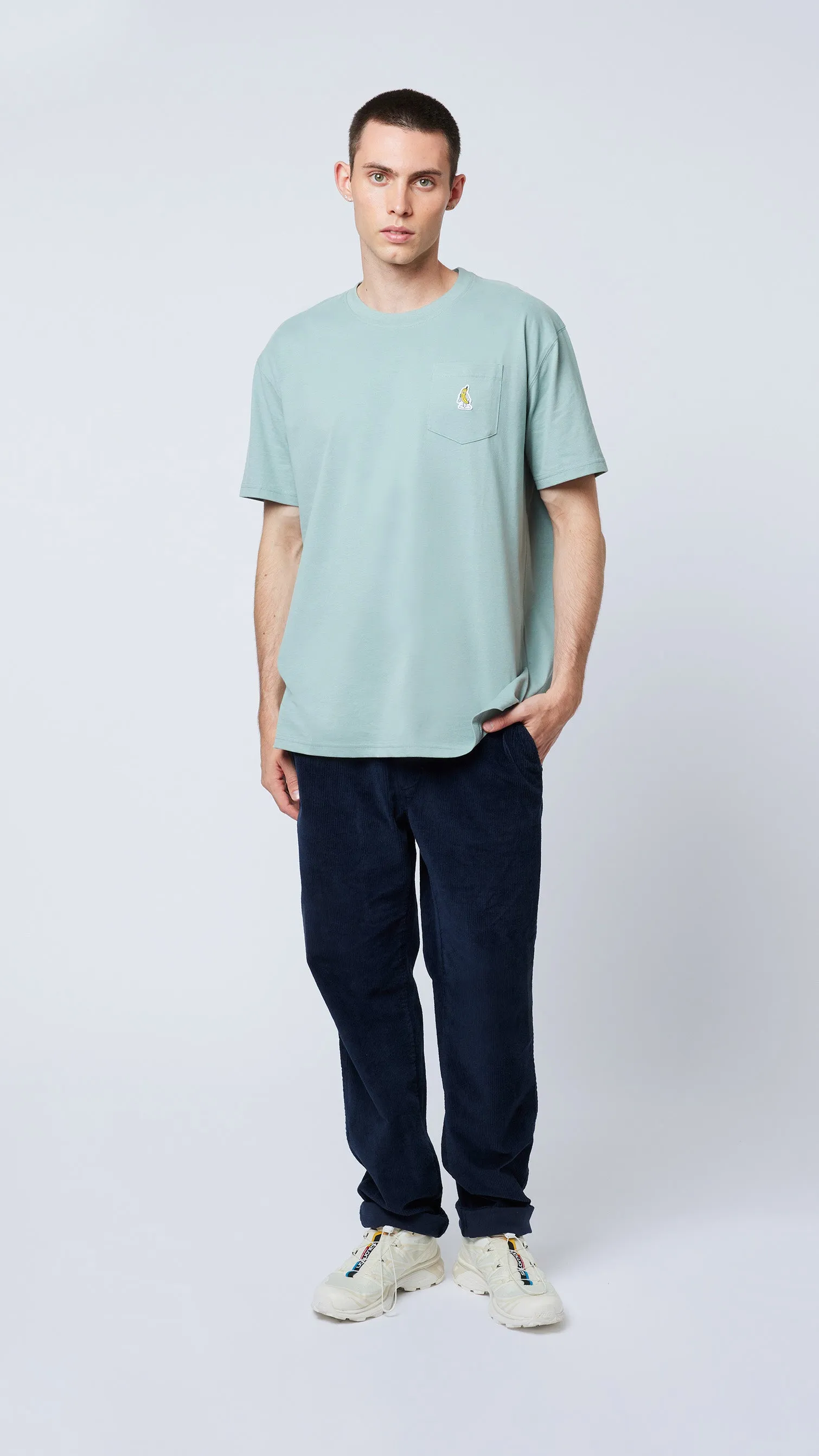 CAMISETA BANANA POCKET MENTA