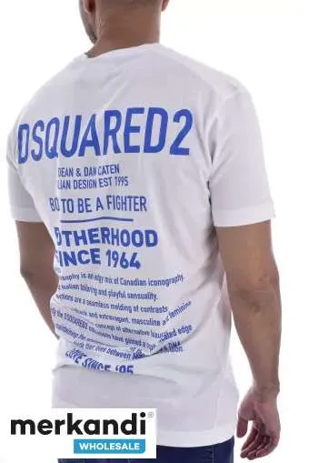 CAMISETA BLANCA DSQUARED / PRECIO AL POR MAYOR 86€ / PRECIO DE VENTA 215€