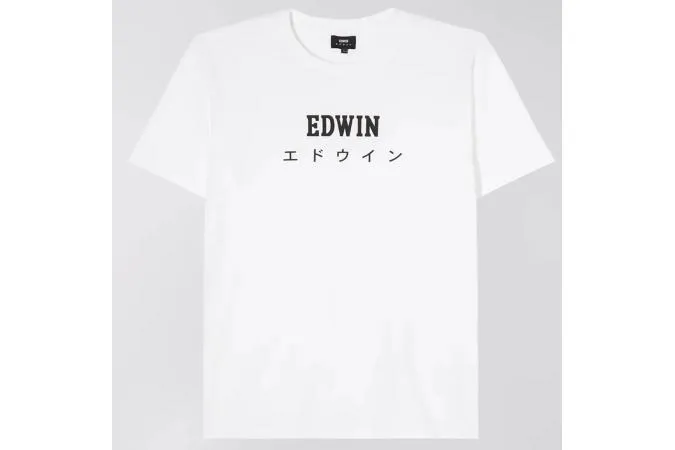 Camiseta Edwin Japan TS White Garment Blanca