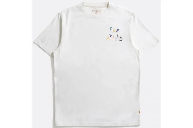 Camiseta Far Afield FA T-Shirt Logo White