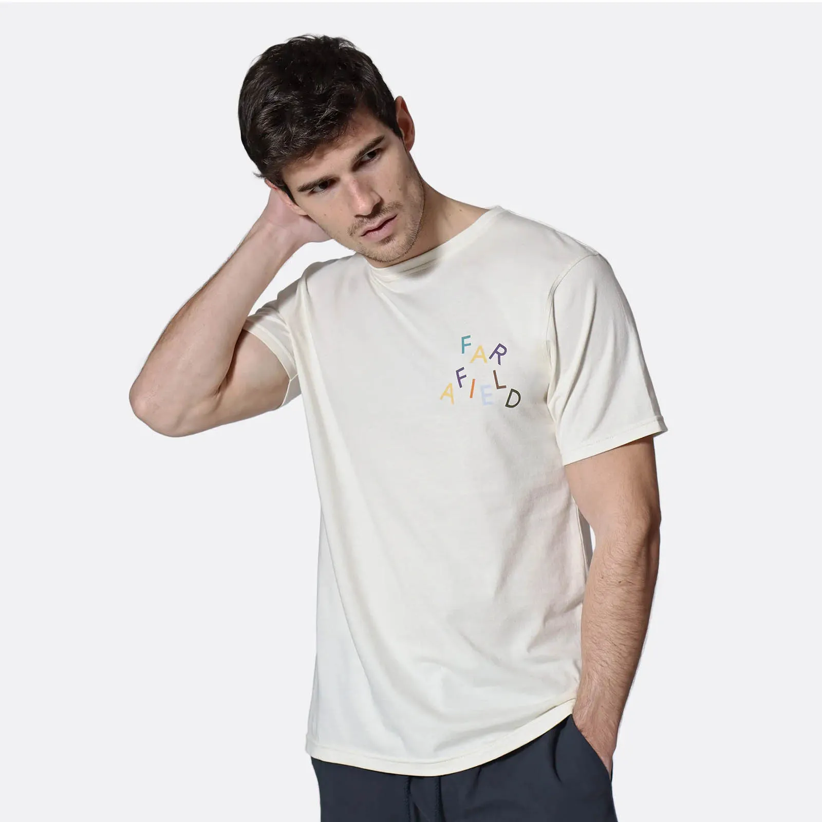 Camiseta Far Afield FA T-Shirt Logo White