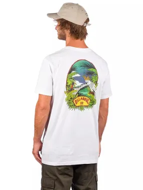 Camiseta Hombre BILLABONG manga corta  Save Billys Point WHITE Ref. M4043BBP blanca loros Nueva colección