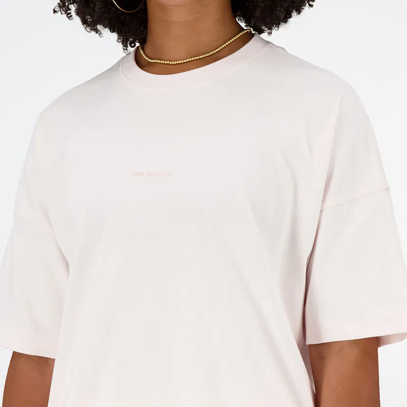 Camiseta Para Mujer Athletics Oversized Tee New Balance 56550