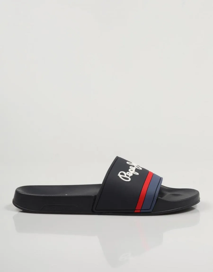  chanclas PEPE JEANS Slider en Azul marino 81654