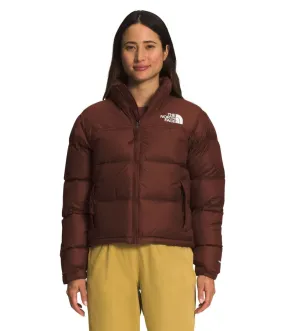 Chaqueta 1996 Retro Nuptse Térmica Vinotinto Mujer The North Face