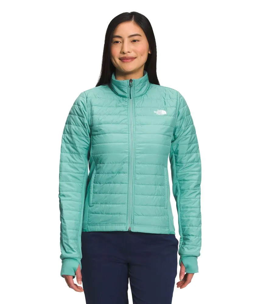 Chaqueta Canyonlands Hybrid Térmica Verde Mujer The North Face