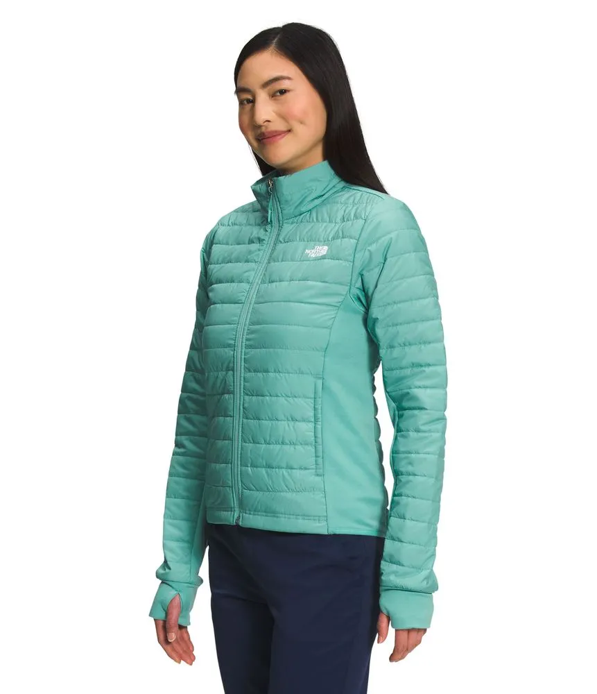 Chaqueta Canyonlands Hybrid Térmica Verde Mujer The North Face