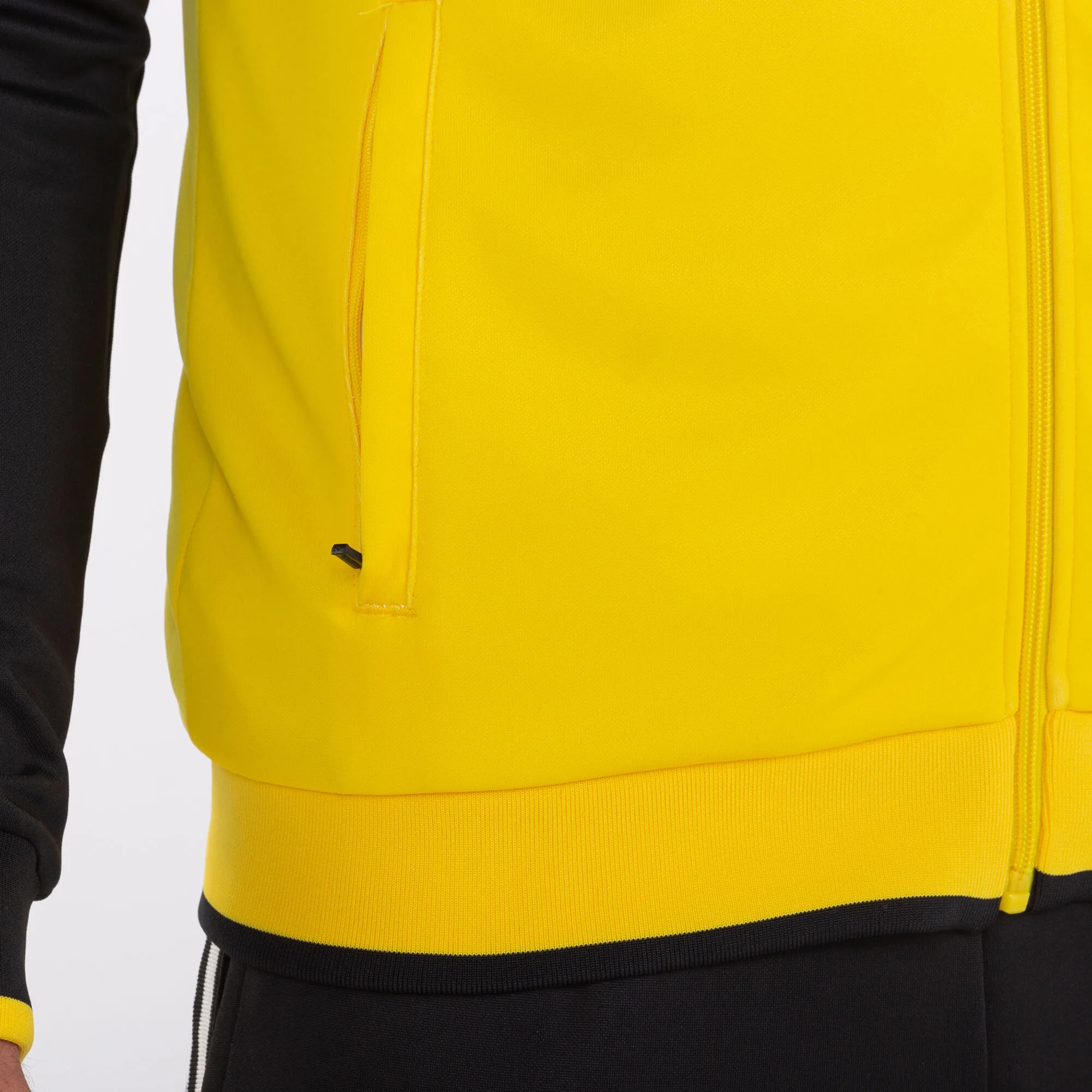 Chaqueta con capucha hombre Supernova II amarillo negro