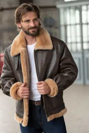 Chaqueta Hombre Schott 257S Brown Gold