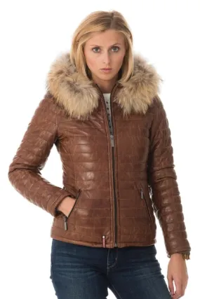 Chaqueta Mujeres Oakwood Happy Cognac 507