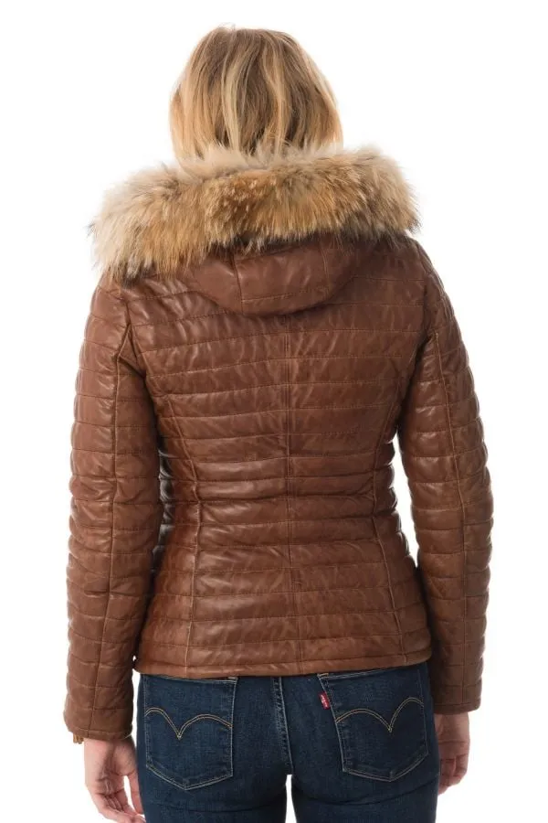 Chaqueta Mujeres Oakwood Happy Cognac 507