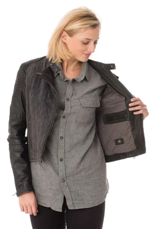 Chaqueta Mujeres Oakwood Idaho Noir 501