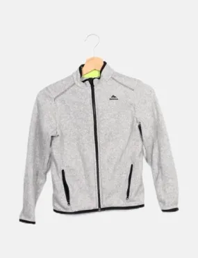 Decathlon Sudadera gris básica