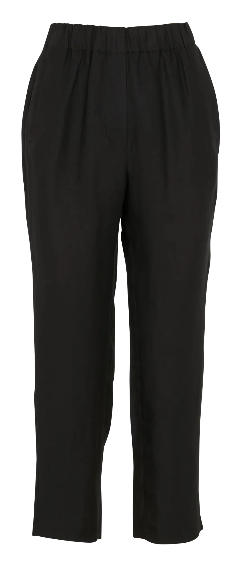 EKYOG VIKENO - Pantalón tapered vaporoso en negro