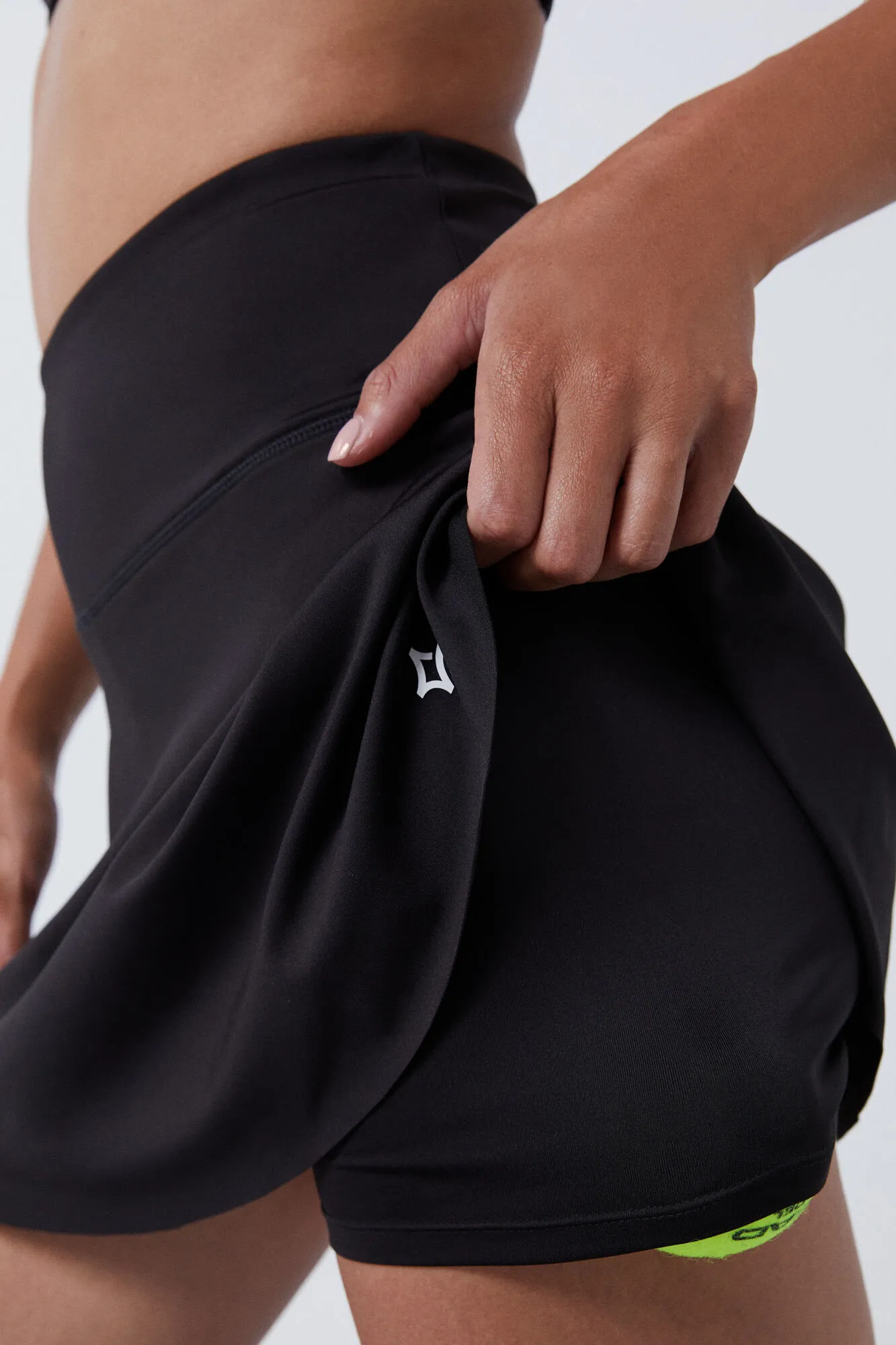 Falda malla interior negra 4D Stretch