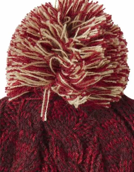 gorro blend granate