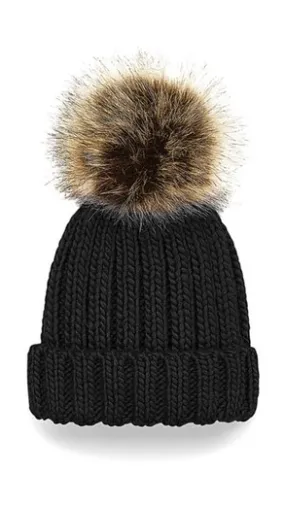 Gorro Pompón Chunky Niño