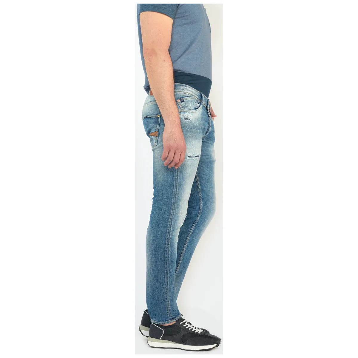 Jeans slim elástica 700/11, largo 34