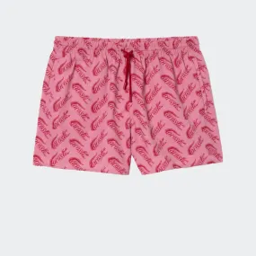 LACOSTE Pantalón corto Lacoste rosa