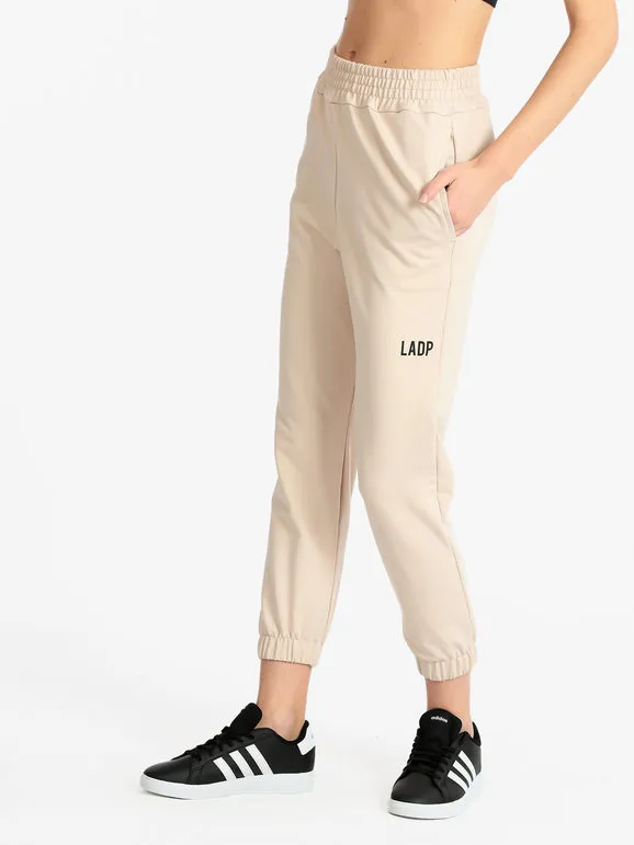 Ladp Pantalones de chándal de mujer en polar