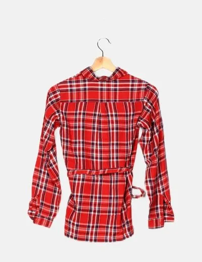 Lanidor Camisa roja cuadros