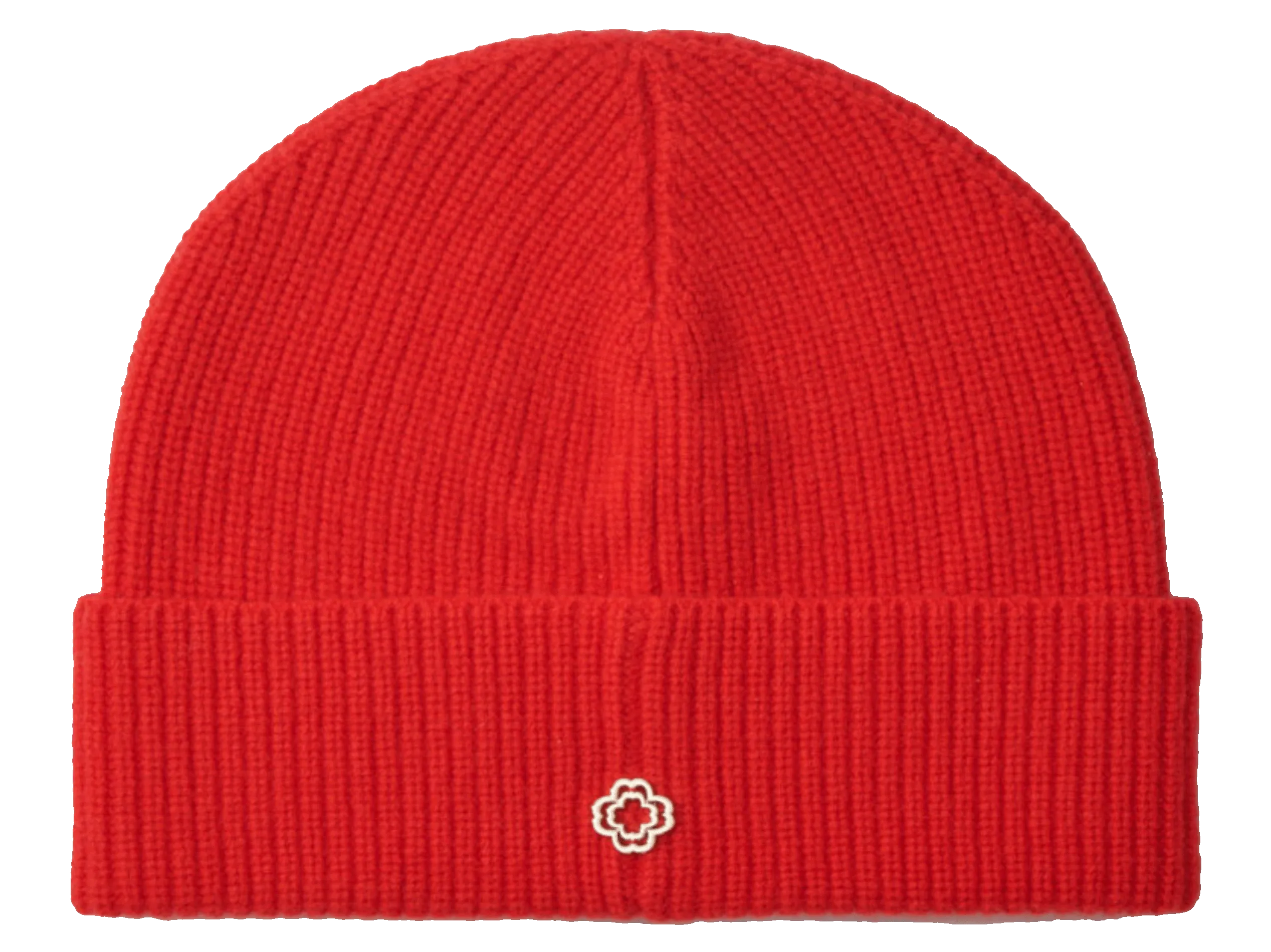 MAJE Gorro de lana en rojo