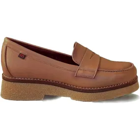 mujer mocasines planos 21101 vacuno taupe