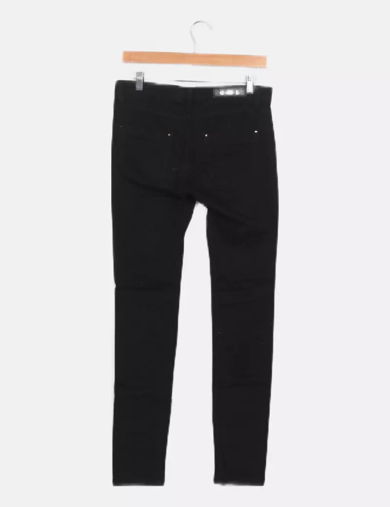 NoName Pantalón negro elástico