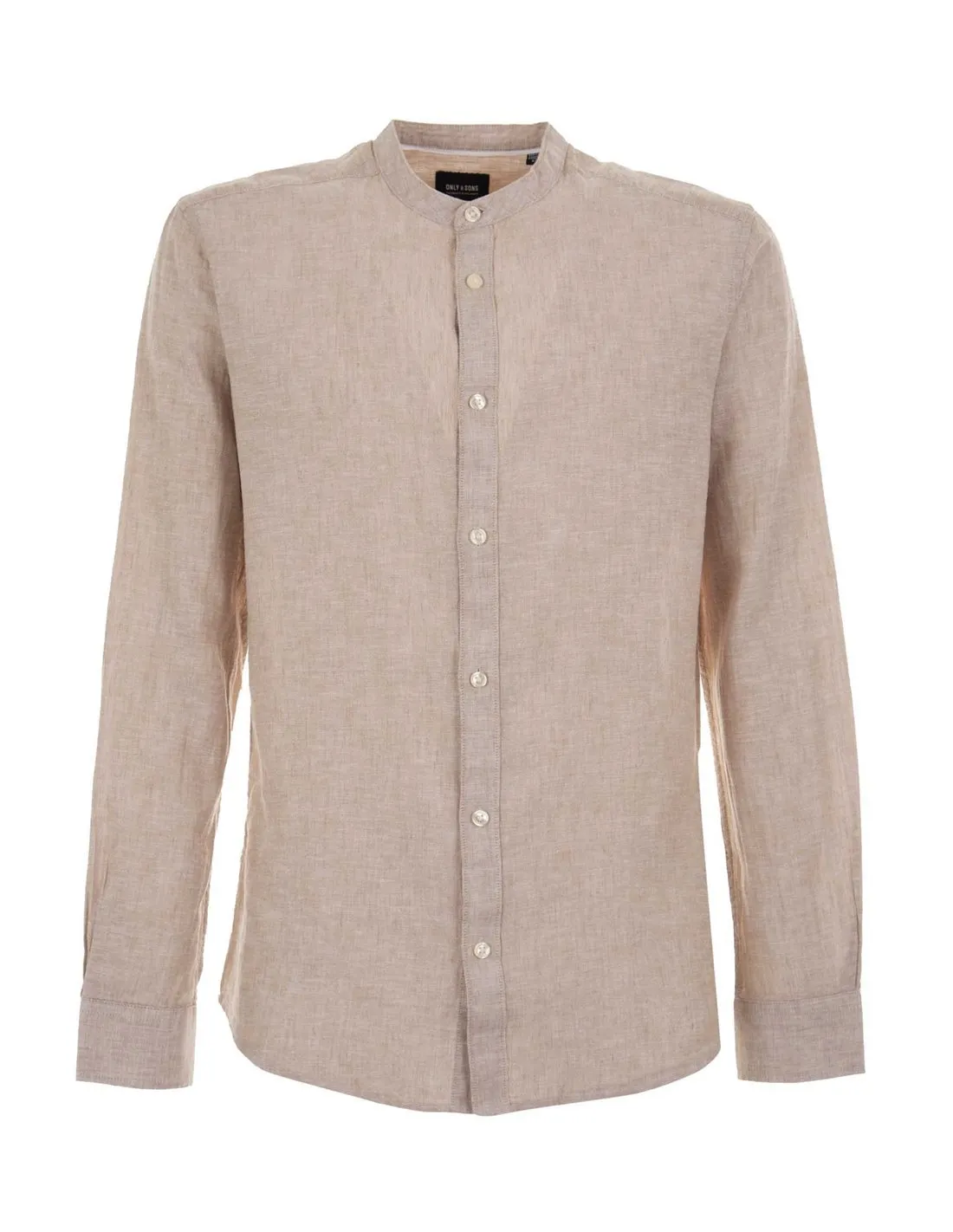 ONLY AND SONS - Camisa beige OnsCaiden 22019173 Hombre