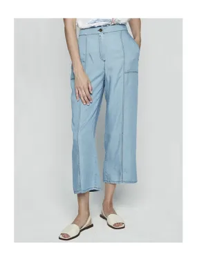 Pantalon culotte de tencel