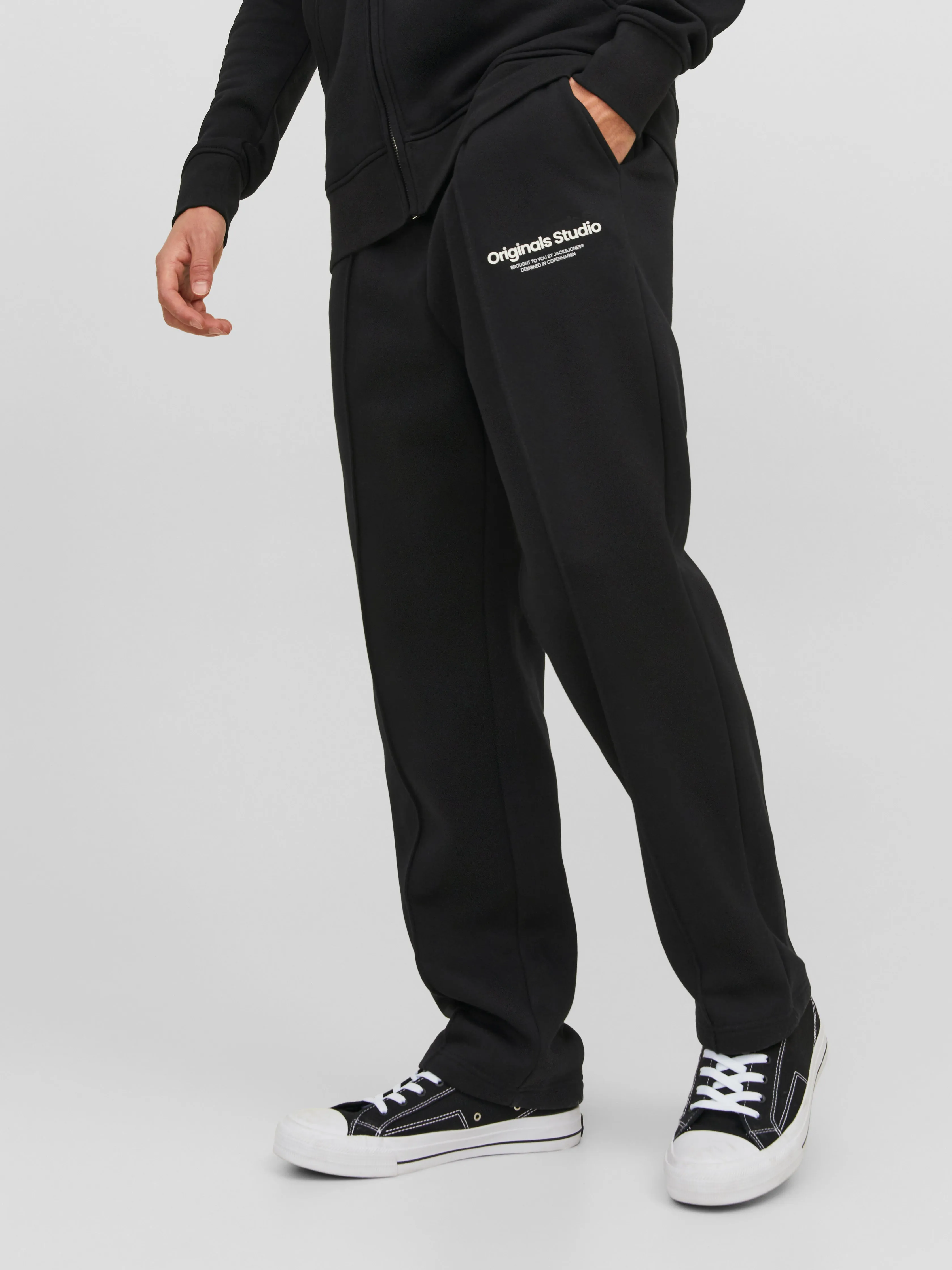 Pantalones de chándal Corte loose | Negro | Jack & Jones®