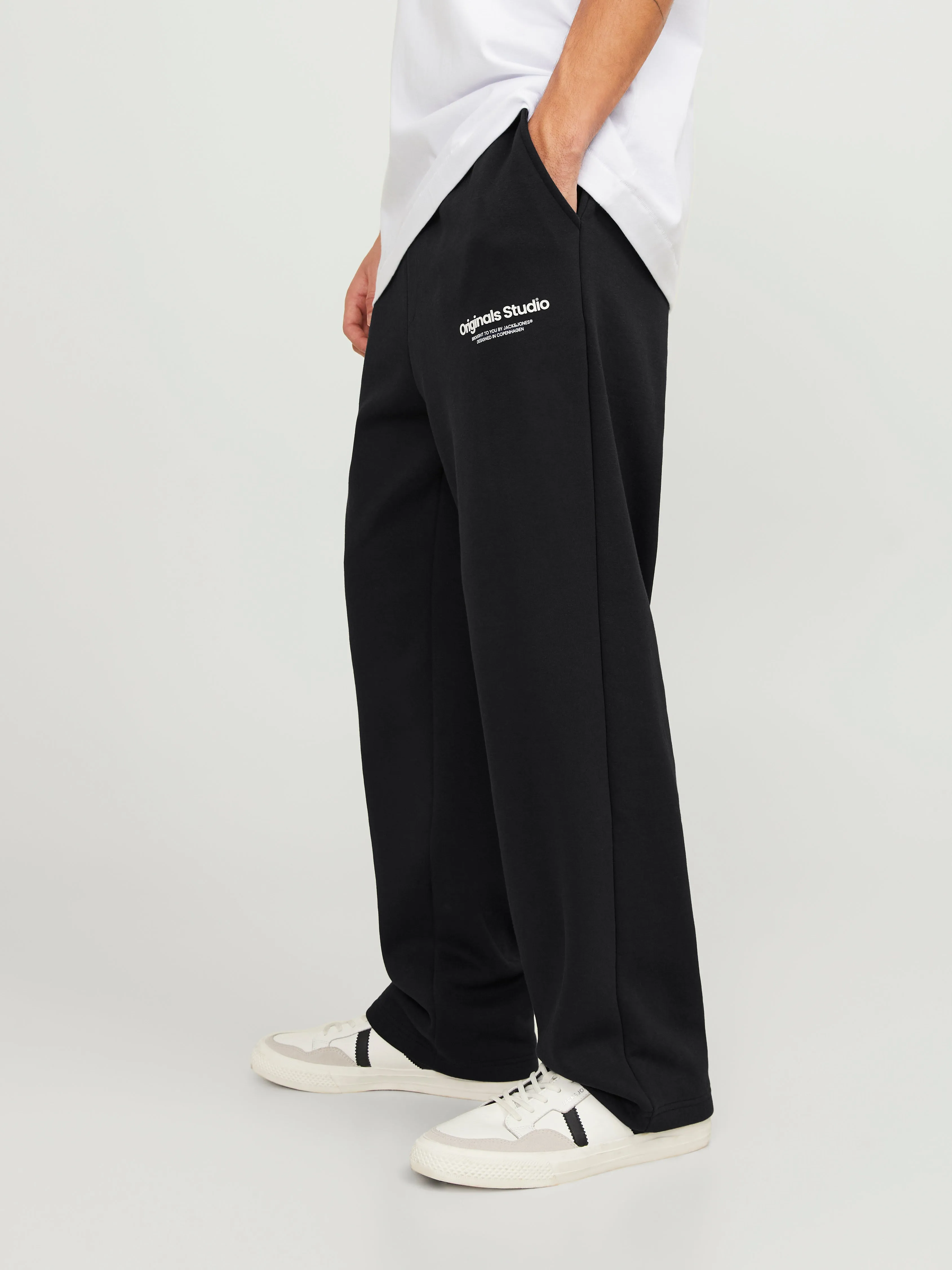 Pantalones de chándal Corte loose | Negro | Jack & Jones®