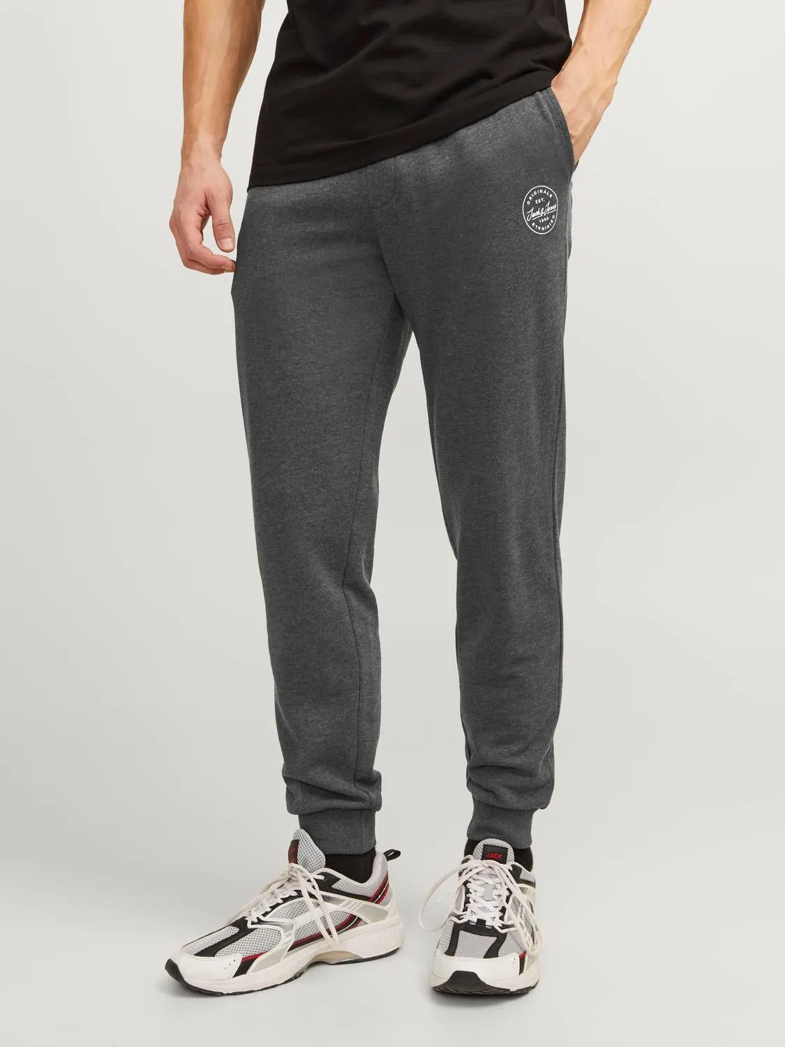 Pantalones de chándal Corte regular | Gris oscuro | Jack & Jones®