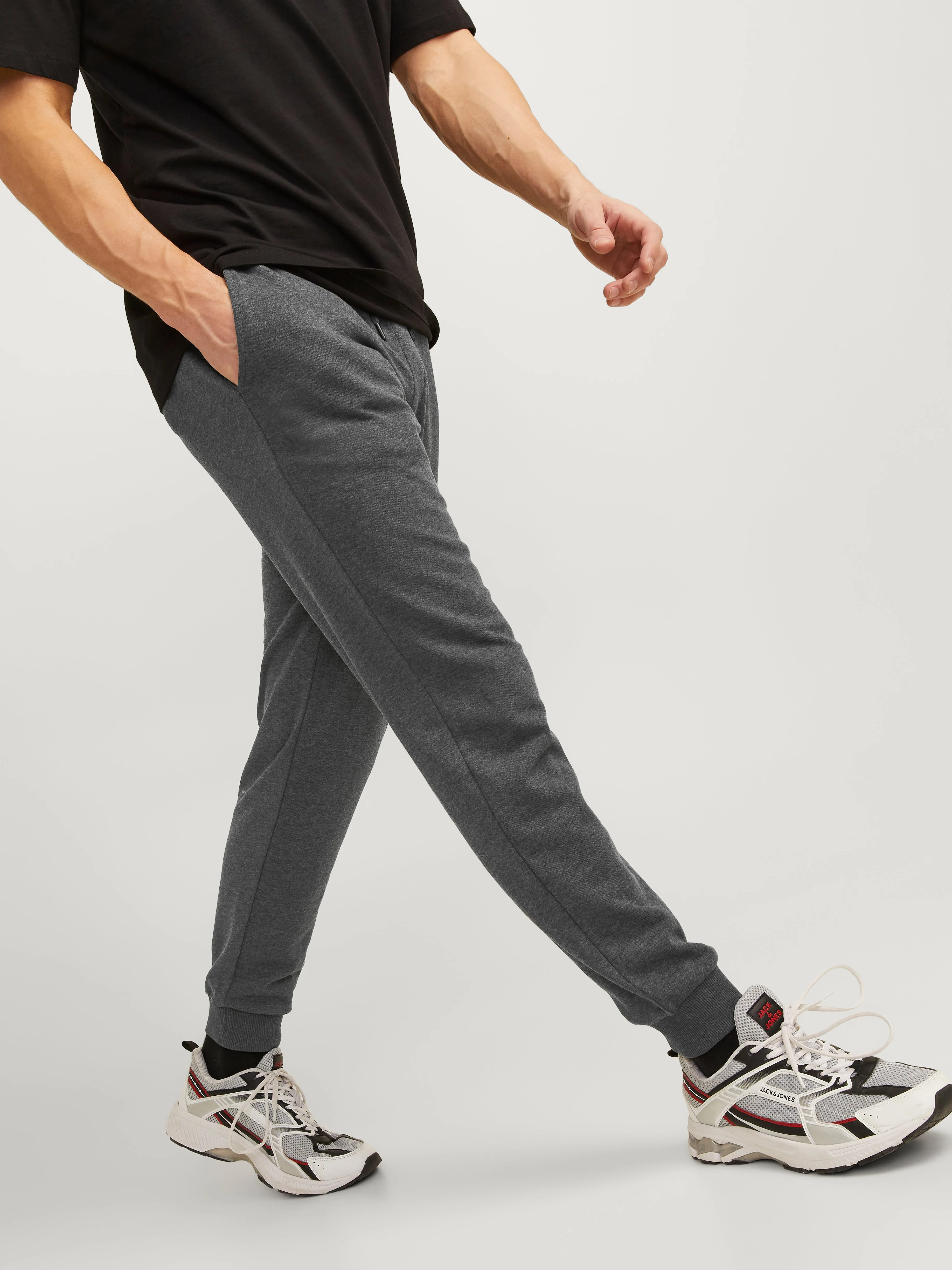 Pantalones de chándal Corte regular | Gris oscuro | Jack & Jones®