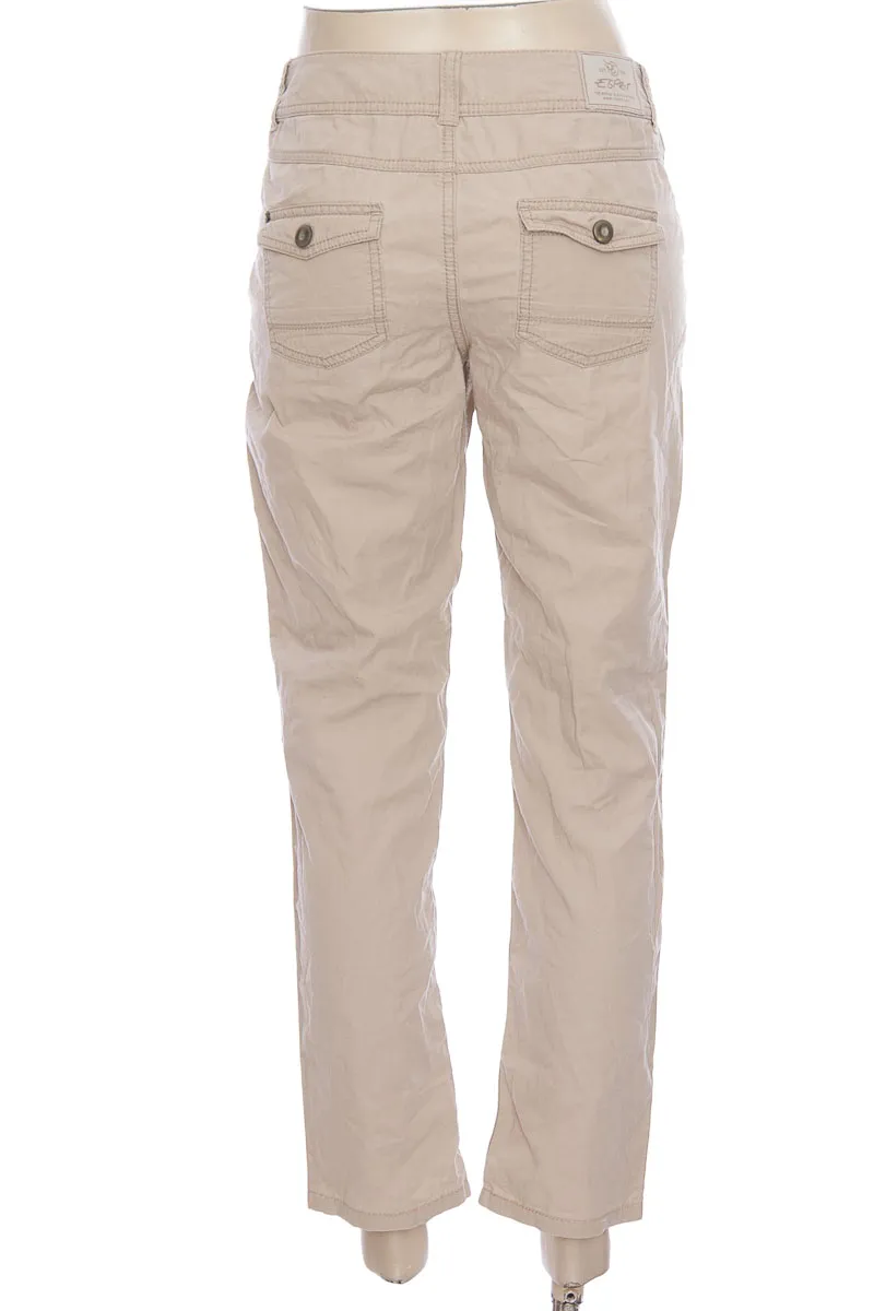 Pantalón color Beige - Esprit