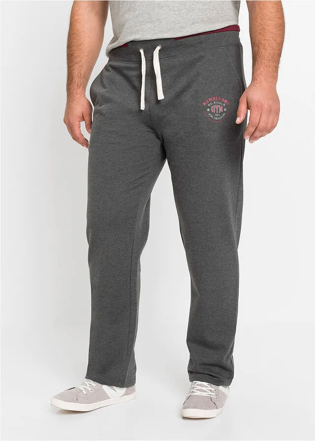 Pantalón de chándal Gris oscuro jaspeado