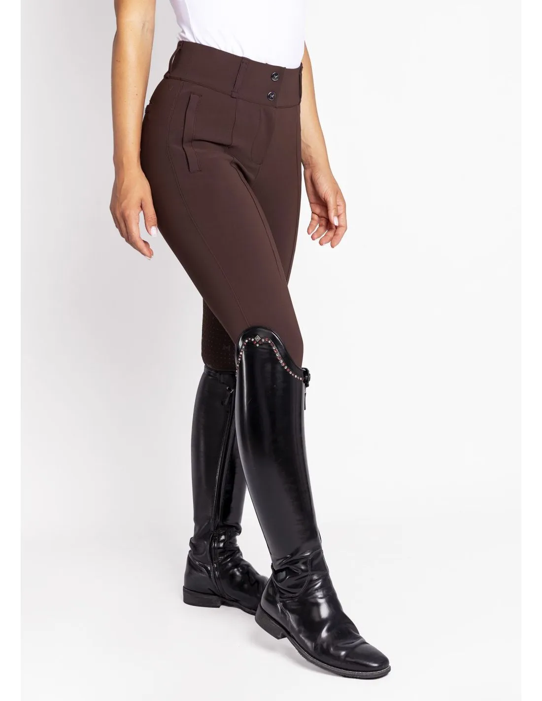 Pantalón de montar Honour Breeches Chocolate Maximilian