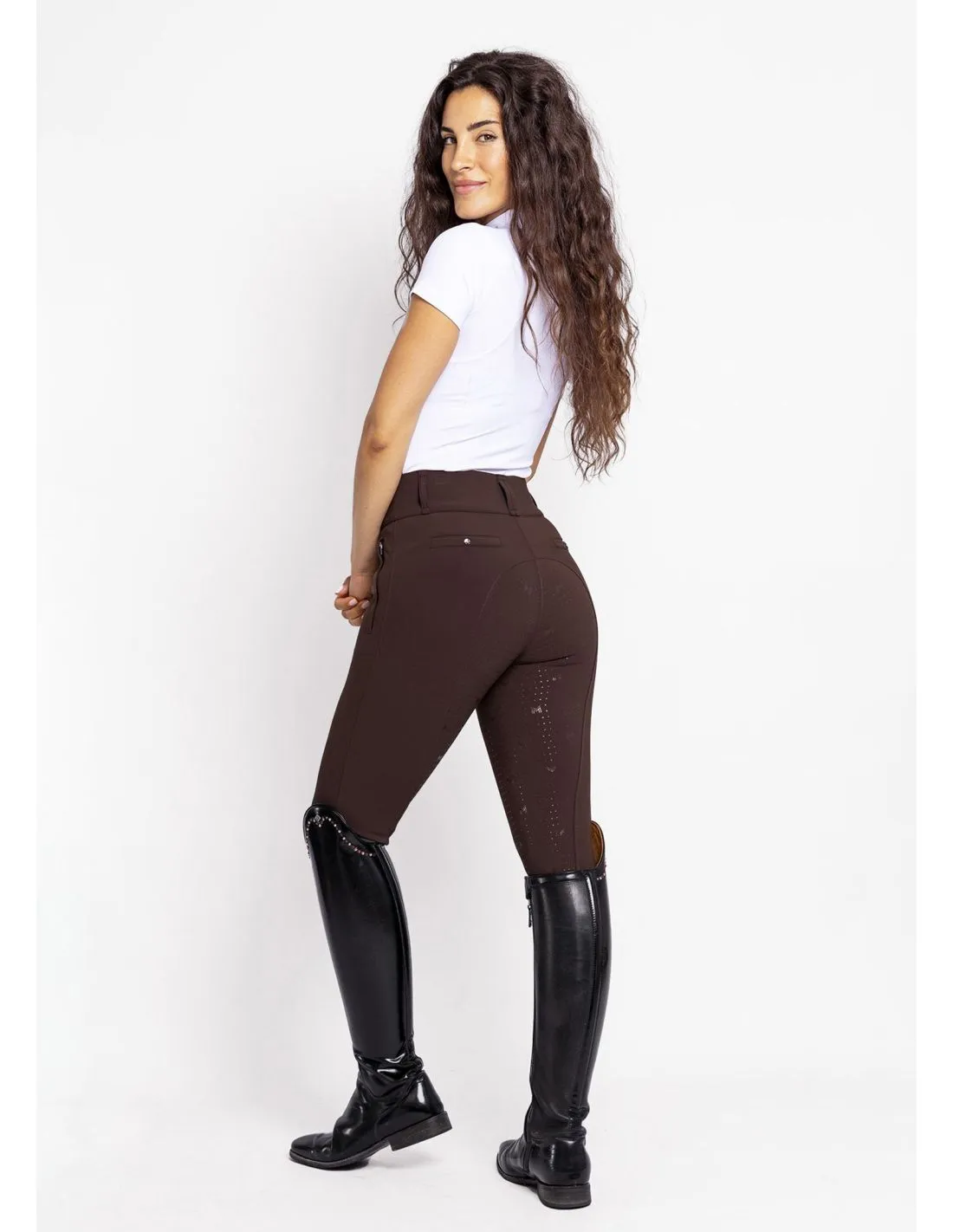 Pantalón de montar Honour Breeches Chocolate Maximilian