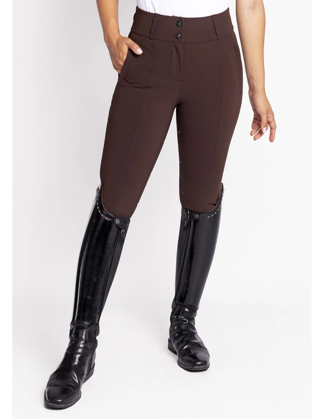 Pantalón de montar Honour Breeches Chocolate Maximilian