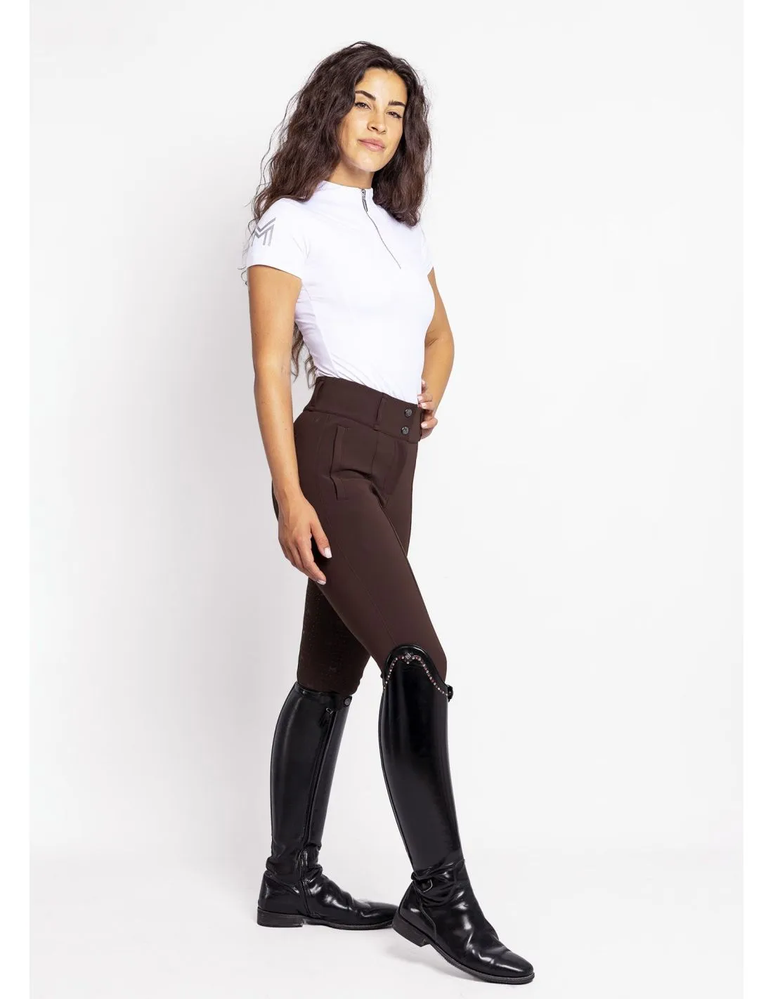 Pantalón de montar Honour Breeches Chocolate Maximilian